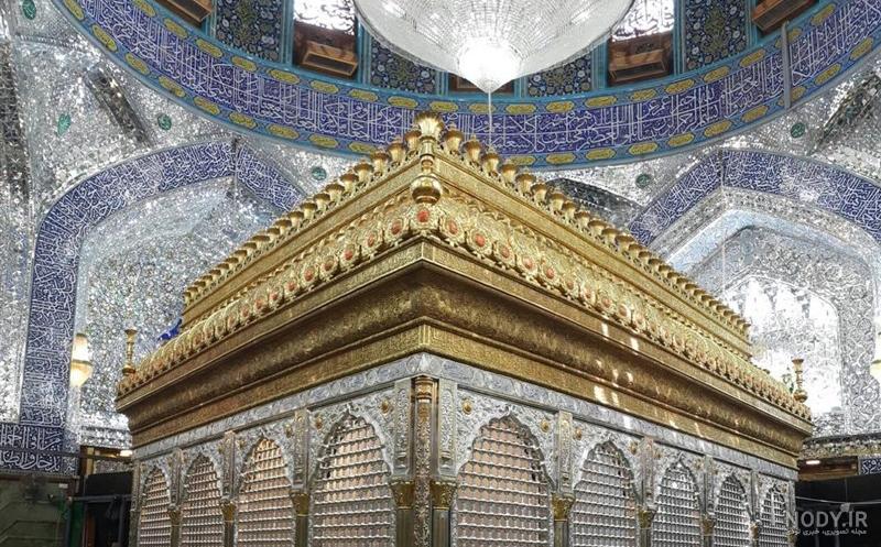عکس داخل حرم امام علی