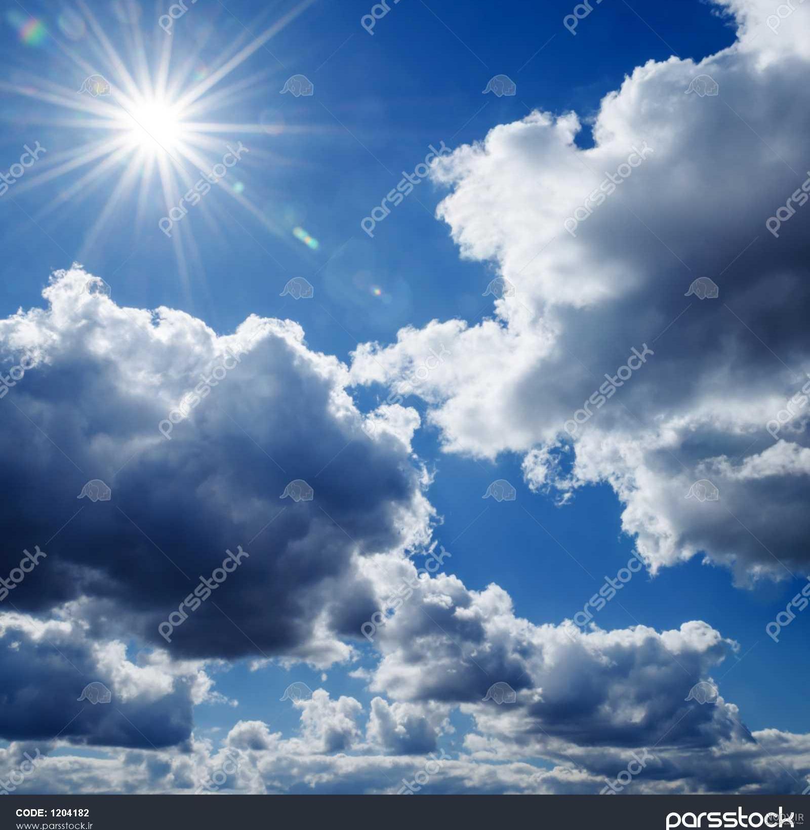والپیپر آبی ساده
