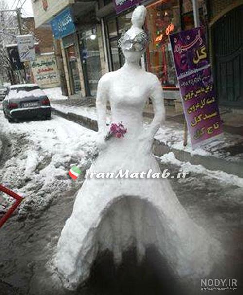 عکس آدم برفی عکس آدم برفی