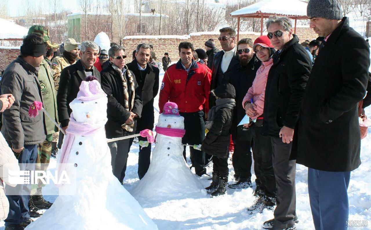 عکس آدم برفی واقعی زیبا عکس آدم برفی واقعی زیبا
