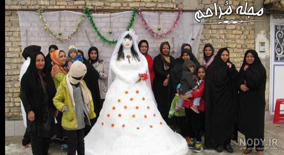 عکس ادم برفی عاشقانه عکس ادم برفی عاشقانه