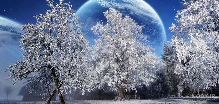 عکس از طبیعت در زمستان