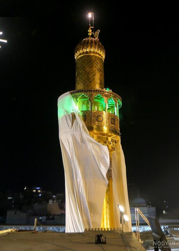 عکس داخل حرم امام علی