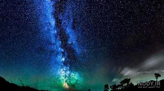 عکس ستاره اسمان از نزدیک