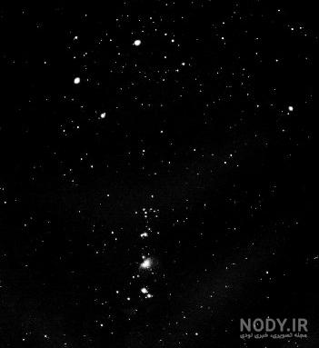 عکس ستاره دنباله دار واقعی