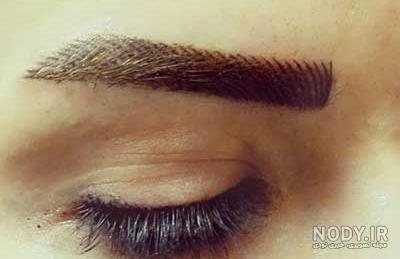 عکس مدل ابرو تاتو هاشوری عکس مدل ابرو تاتو هاشوری