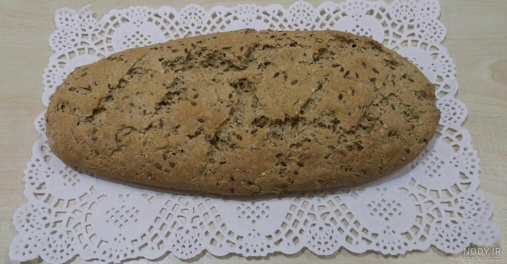 عکس نان جو خشک