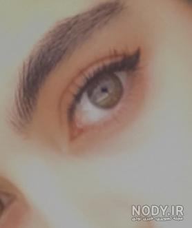 عکس چشم و ابرو طبیعی