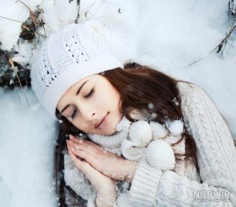 عکس پروفایل دخترانه زمستانی عکس پروفایل دخترانه زمستانی