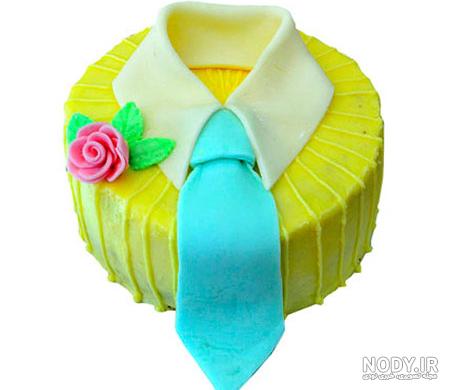 تزیین کیک برای تولد پدر