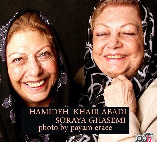 ثریا قاسمی در جوانی