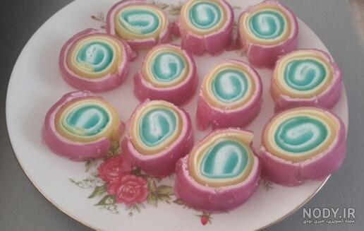 طرز تهیه ژله رولتی