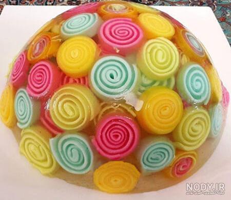 عکس از ژله رولتی