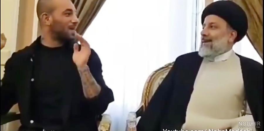 عکس امیر تتلو و رئیسی