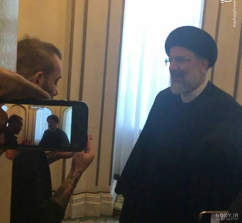 عکس تتلو با روحانی