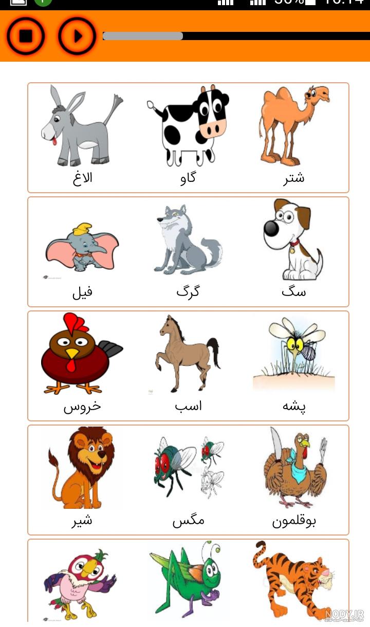 عکس حیوانات برای آموزش کودکان عکس حیوانات برای آموزش کودکان