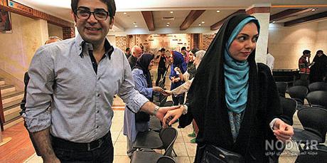 عکس لو رفته آزاده نامداری در خارج عکس لو رفته آزاده نامداری در خارج