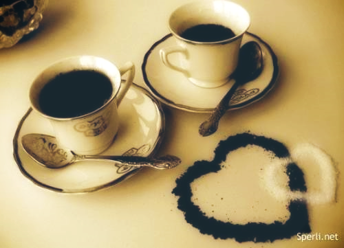 عکس های فنجان قهوه رمانتیک