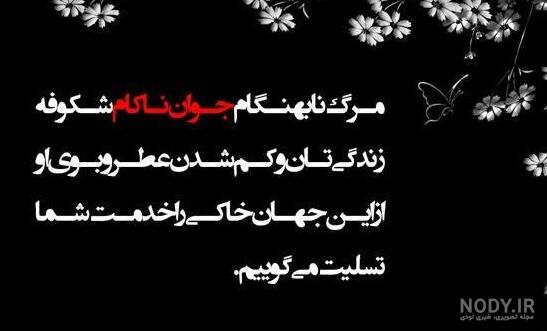 متن مرگ رفیق جوان متن مرگ رفیق جوان