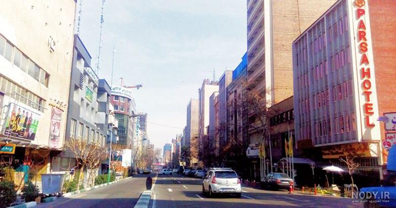 هتل در خیابان حافظ تهران