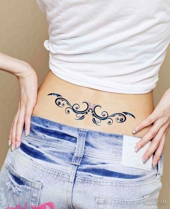 عکس خالکوبی برای زیر شکم عکس خالکوبی برای زیر شکم