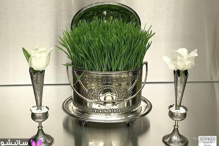 عکس سبزه سفره هفت سین عکس سبزه سفره هفت سین