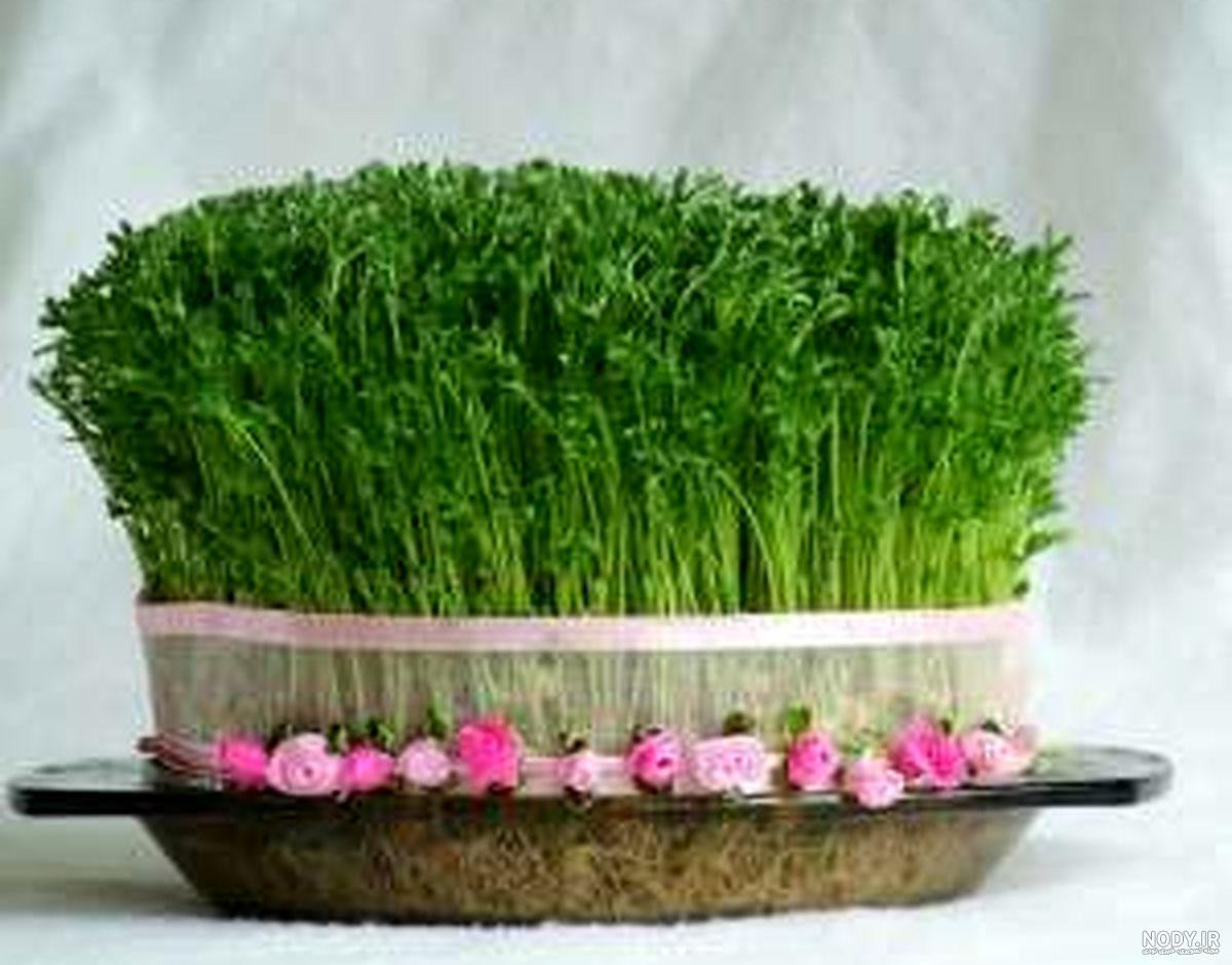 عکس سفره هفت سین و سبزه عکس سفره هفت سین و سبزه