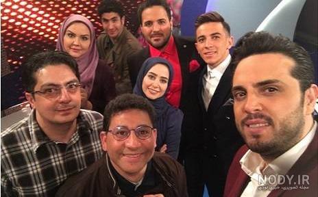 پدرام کریمی و همسرش یاسمن شاه حسینی
