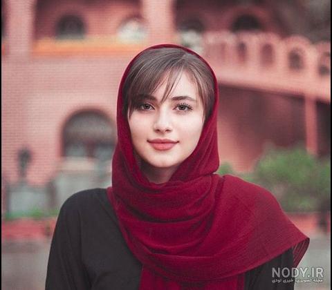 عکس نقاشی دختر زیبا ساده