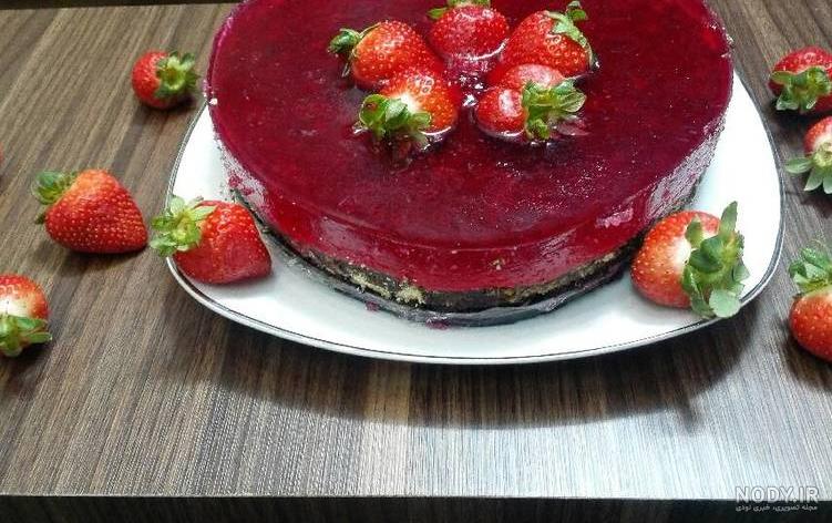 روکش ژله ای کیک آپارات