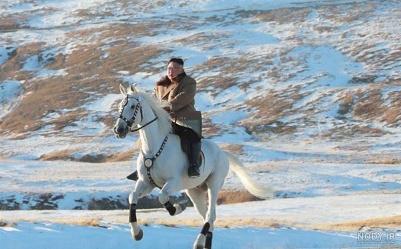 عکس امام زمان سوار بر اسب