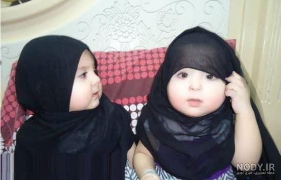 عکس با حجاب خنده دار کارتونی