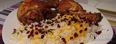 عکس دیزاین زرشک پلو با مرغ