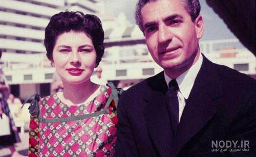 عکس رضا شاه و همسرش عکس رضا شاه و همسرش