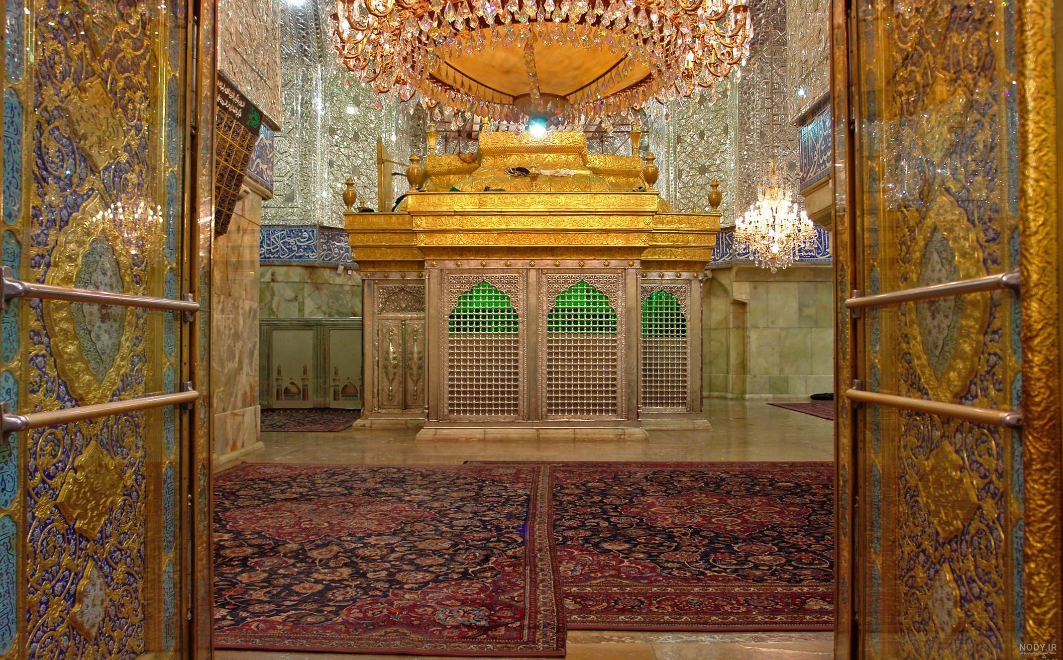 عکس ضریح امام حسین با کیفیت بالا لایه باز