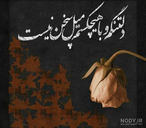 عکس نوشته دلتنگ روزهای گذشته ام