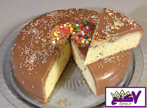عکس کیک ژله ای ساده