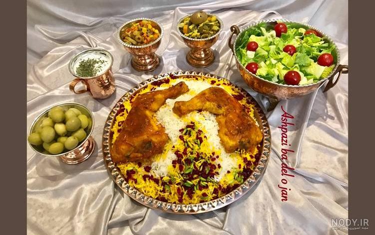 فوت کوزه گری زرشک پلو با مرغ