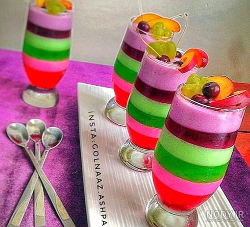 فیلم طرز تهیه ژله سه رنگ فیلم طرز تهیه ژله سه رنگ