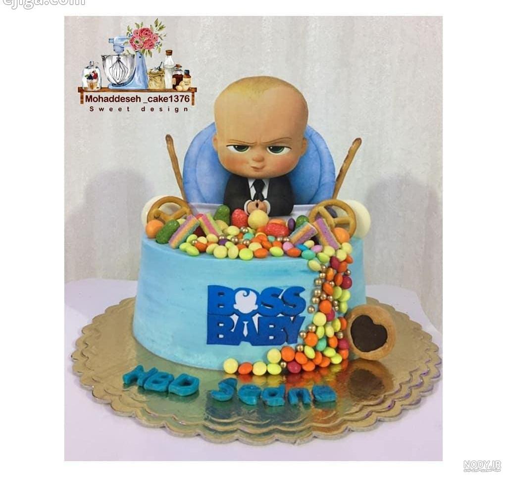 کیک با روکش ژله پرتقالی