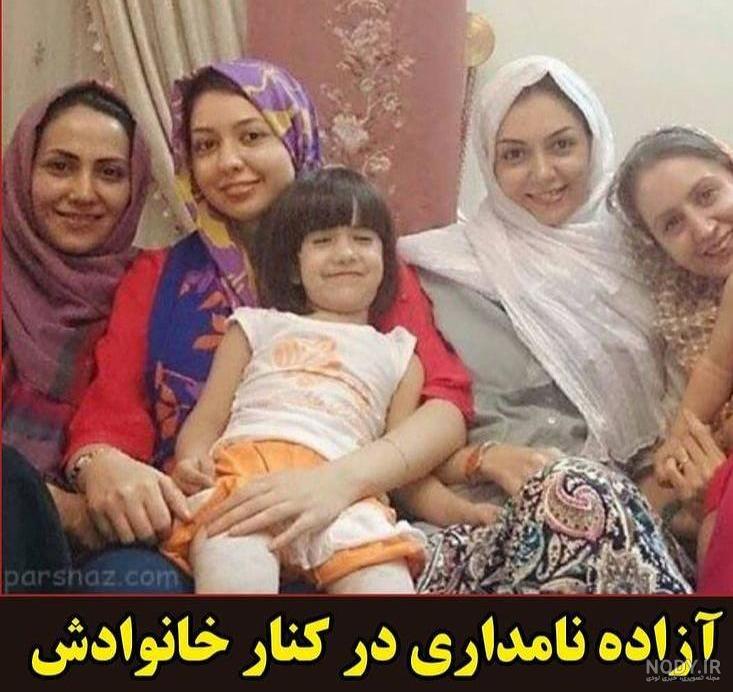 عکس آزاده نامداری بعد مرگ