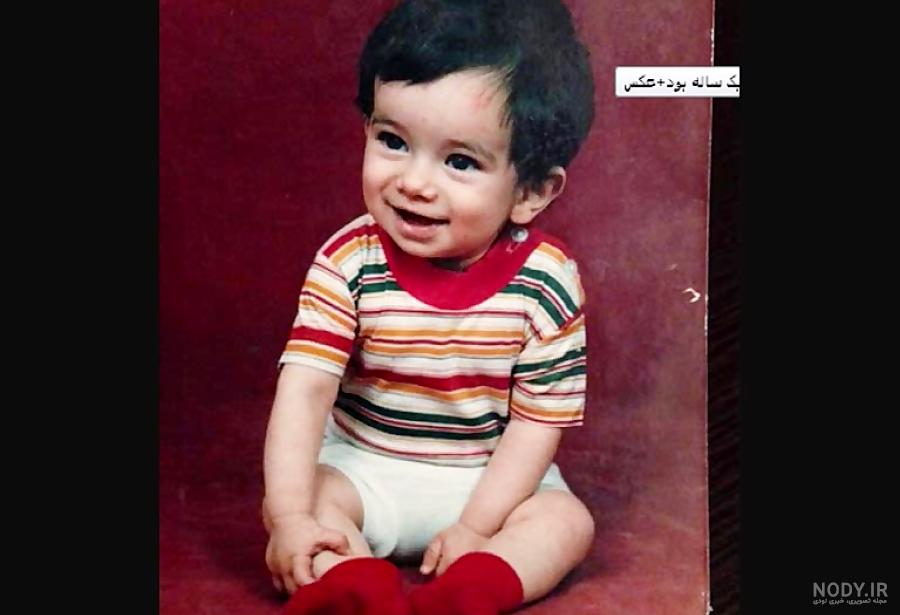 عکس بچه گی امیر تتلو