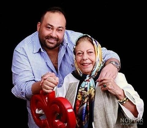 عکس ثریا قاسمی و پدرش عکس ثریا قاسمی و پدرش
