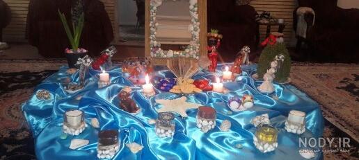 عکس سفره هفت سین ساده عکس سفره هفت سین ساده