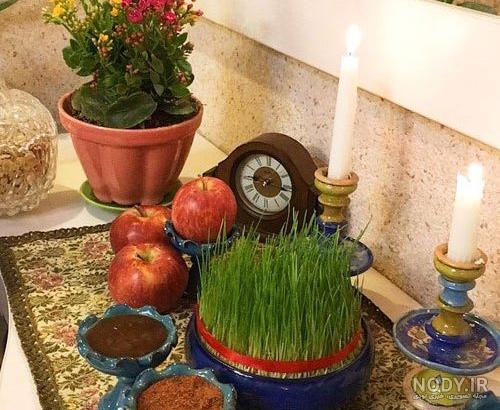 عکس سفره هفت سین ساده عکس سفره هفت سین ساده