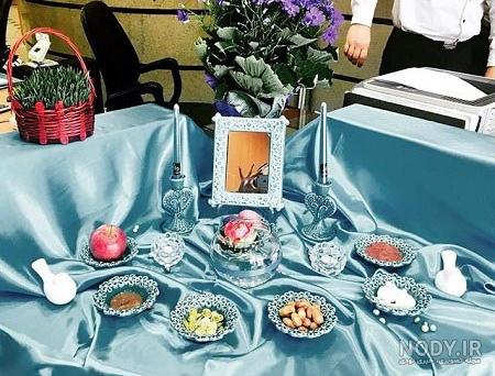 عکس سفره هفت سین ساده عکس سفره هفت سین ساده