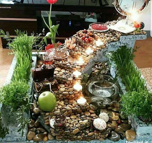 عکس سفره هفت سین فانتزی عکس سفره هفت سین فانتزی