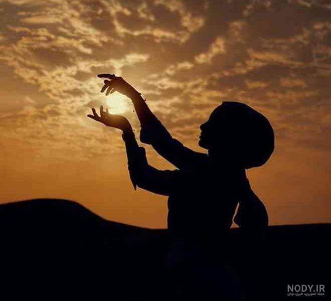 عکس دختر در طبیعت از پشت ایرانی