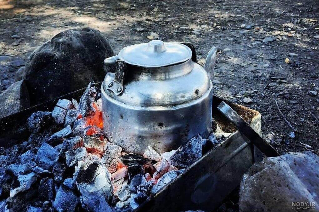 عکس خفن عکس چای آتیشی در شب