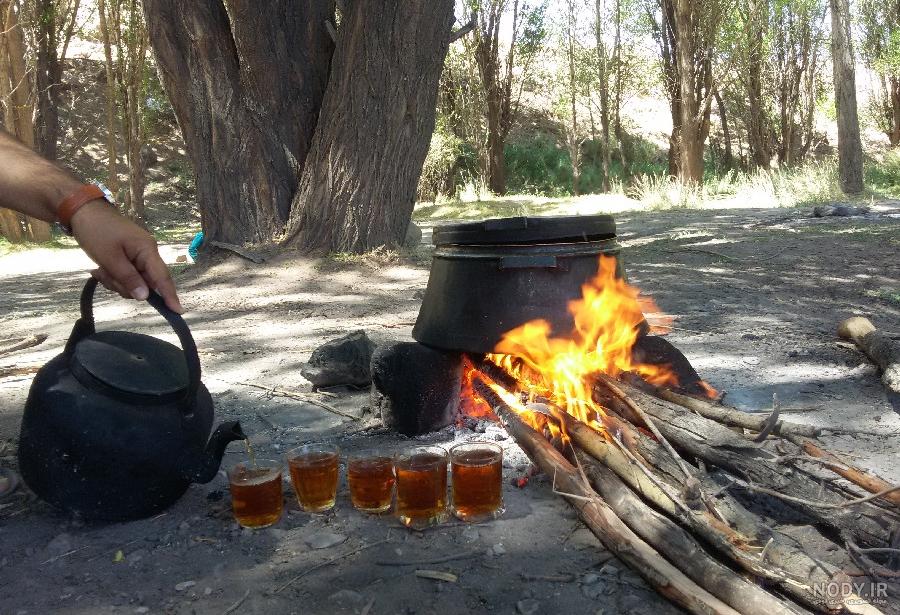 عکس خفن عکس چای آتیشی در شب